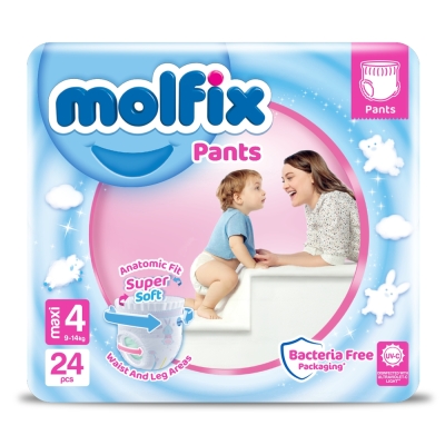 Molfix Püksmähkmed Maxi (7-14 Kg) 30 tk