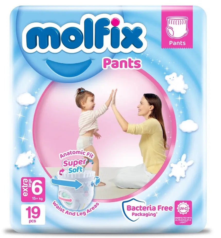 Подгузники Molfix XL (15-22 кг) 20 шт.