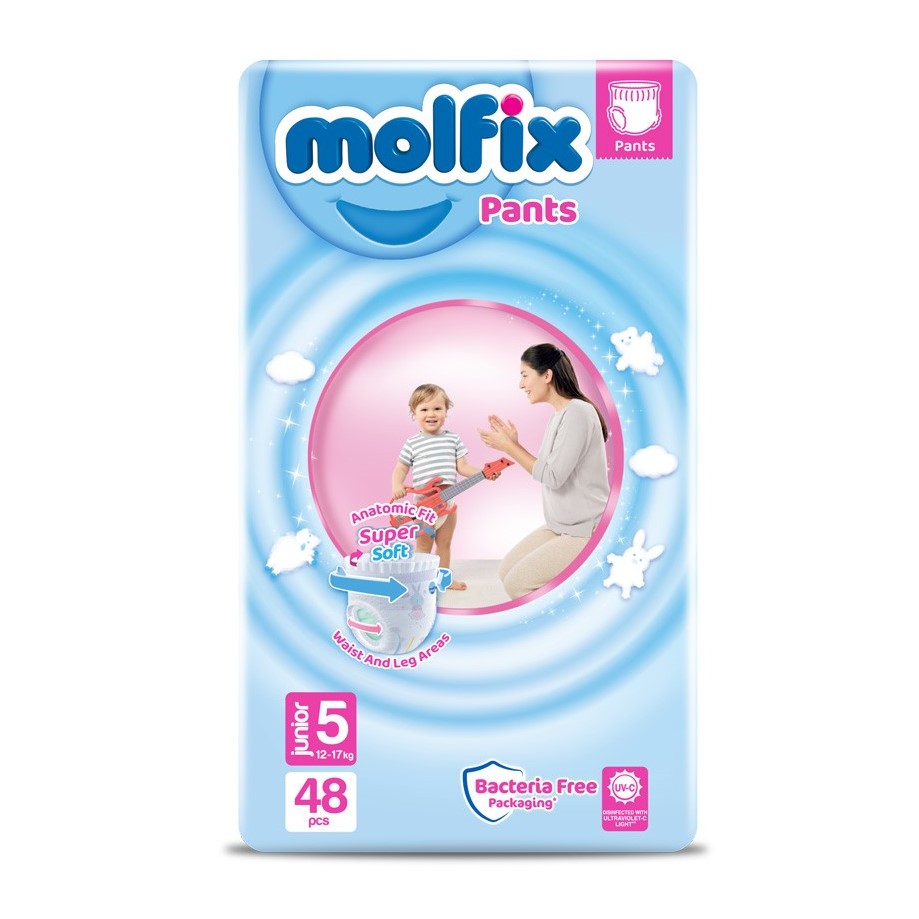 Molfix Püksmähkmed Junior (11-18 Kg) 44 tk