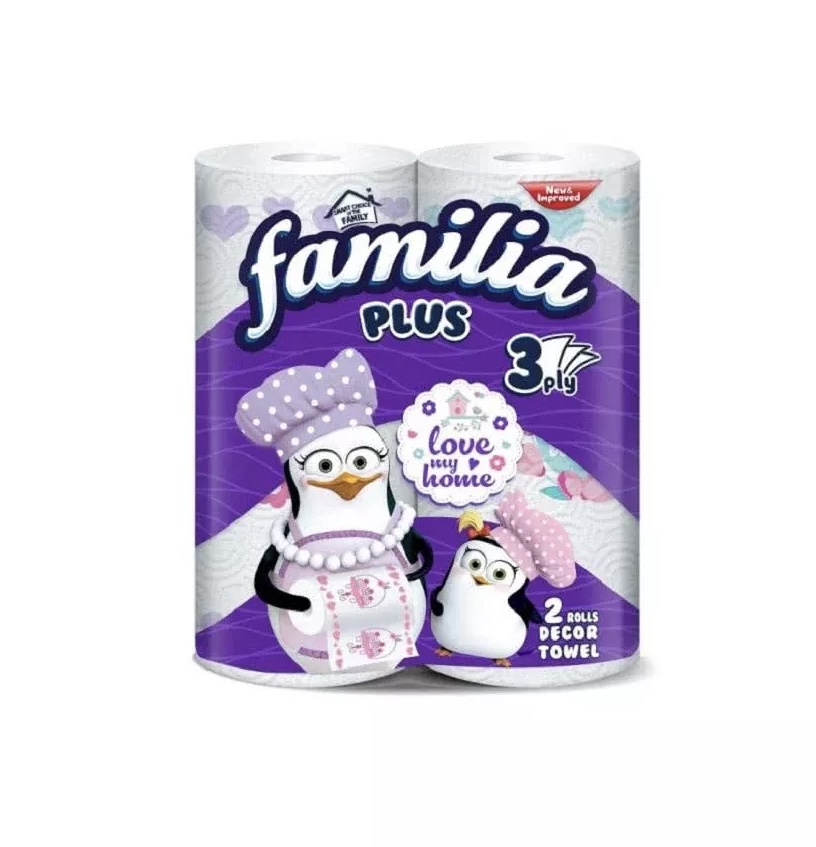 Familia Paberrätik 3-kihiline 2 rl /12tk/