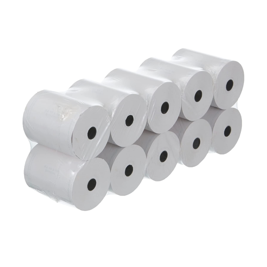 Cash register roll thermal roll 57mm x 40m D57mm 10pcs per pack