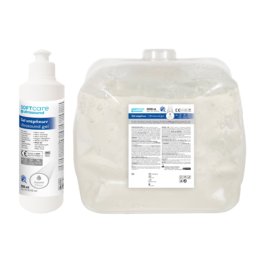 Läbipaistev geel Ultrasound Soft Care - 5000ml