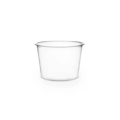 PLA cold portion pot, 120 ml, 100 pcs per pack