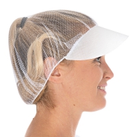 Peaked bouffant caps Honeycomb | nylon - 3