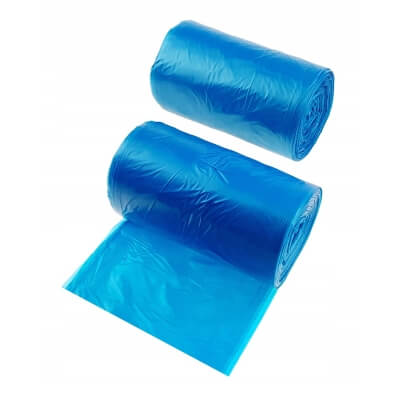 Sinine HDPE-prügikott, 40 l, 480 x 650 mm,  50 kotti rullis.