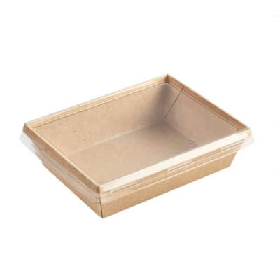 OneClick 500 ml kraft-purk, 100 x 140 x 45 mm, pakis 50 tk
