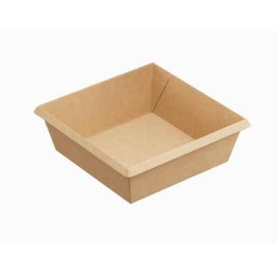 Toidukarp  550 ml, pruun, 110 х 110 x 45 mm, pakis 50 tk