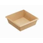Toidukarp  550 ml, pruun, 110 х 110 x 45 mm, pakis 50 tk