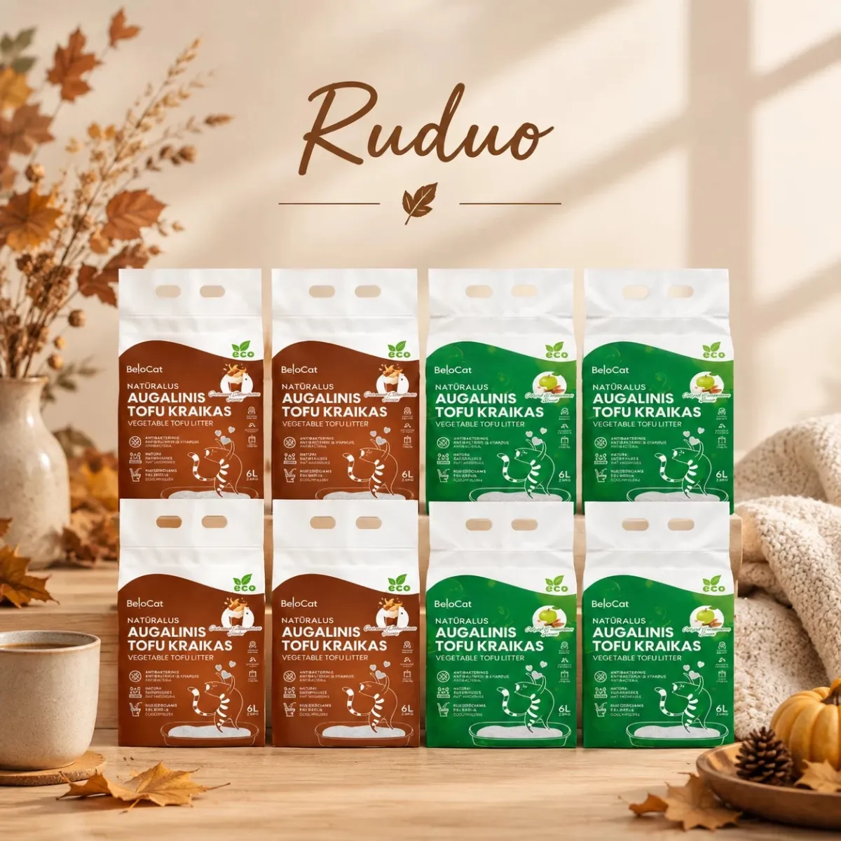 BeloCat TOFU kassiliiva komplekt „Sügis“