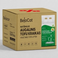 BeloCat TOFU naturaalne kassiliiv õuna-kaneelilõhnaga | 6 l / 2,5 kg - 2