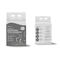 BeloCat TOFU Natural Cat Litter – With Activated Charcoal | 6 L / 2.5 kg - 3