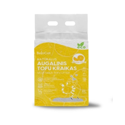 Kassiliiv „Belocat“ TOFU, 6 l / 2,5 kg (apelsin), 100% naturaalne