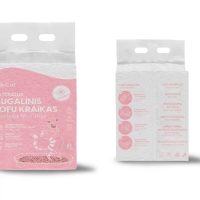“Belocat” TOFU Cat Litter, 6 L / 2.5 kg (Cherry Blossom), 100% Natural - 3