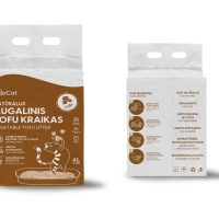 Наполнитель для кошачьего туалета «Belocat» TOFU, 6 л / 2,5 кг (кофе), 100% натуральный - 3