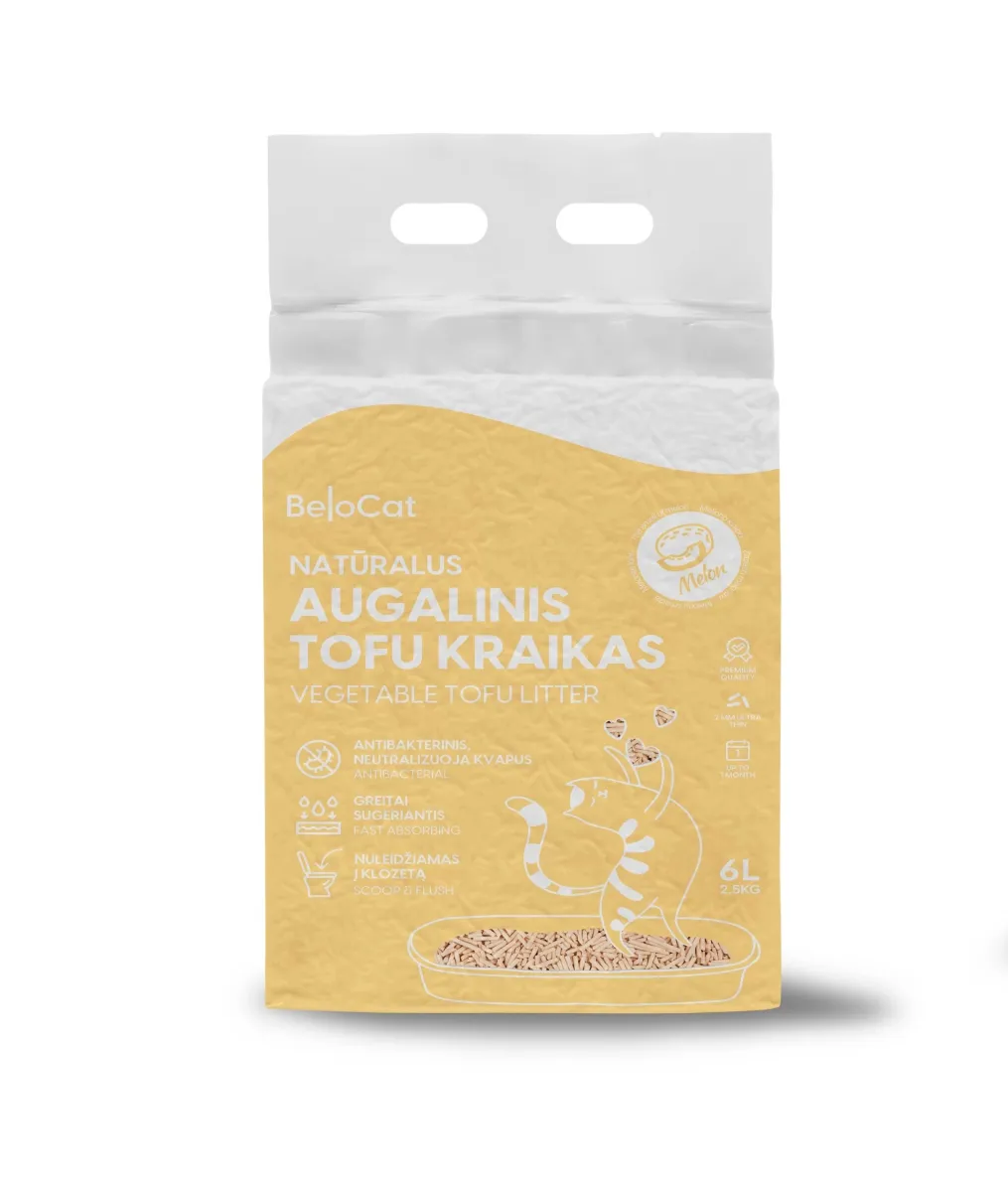 Kassiliiv „Belocat“ TOFU, 6 l / 2,5 kg (melon), 100% naturaalne