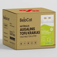 Наполнитель для кошачьего туалета «Belocat» TOFU, 6 л / 2,5 кг (ваниль), 100% натуральный - 2