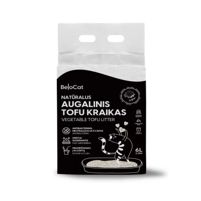 Kassiliiv „Belocat“ TOFU, 6 l / 2,5 kg (Original), 100% naturaalne