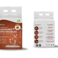 BeloCat TOFU Cat Litter – Caramel Macchiato Scent | 6 L / 2.5 kg - 3