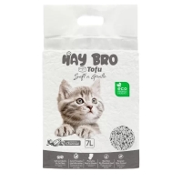 “HayBro” TOFU Cat Litter, 7 L / 2.5 kg (Charcoal), 100% Natural - 1