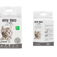 “HayBro” TOFU Cat Litter, 7 L / 2.5 kg (Charcoal), 100% Natural - 2