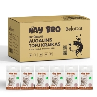 TOFU kassiliiv kassidele „HayBro“ 7 l / 2,5 kg (espresso), 100% naturaalne - 3