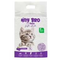 TOFU kassiliiv kassidele „HayBro“ 7 l / 2,5 kg (must sõstar), 100% naturaalne - 1