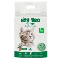 Наполнитель для кошачьего туалета TOFU «HayBro», 7 л / 2,5 кг (сосна), 100% натуральный - 1