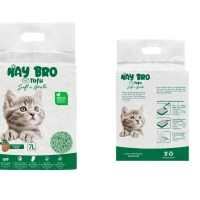 Наполнитель для кошачьего туалета TOFU «HayBro», 7 л / 2,5 кг (сосна), 100% натуральный - 2