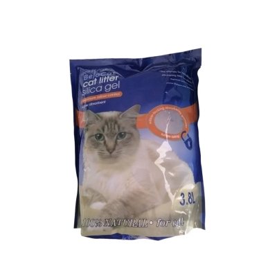 “BeloCat” Silica Gel Cat Litter, 3.8 L / 1.5 kg (Premium), 100% Natural