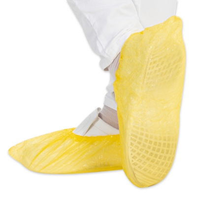 Shoe covers| CPE 100tk. Yellow