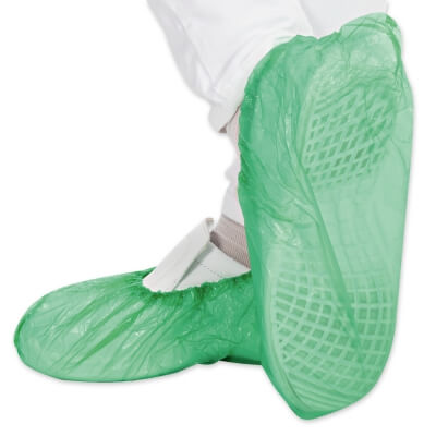 Shoe covers| CPE 100tk Green