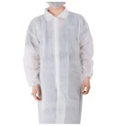 Laboratory coat made of non-woven material  ECO(white)10tk