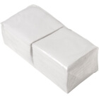 White 1-ply napkin 240x240mm, paper, 400pcs/pack