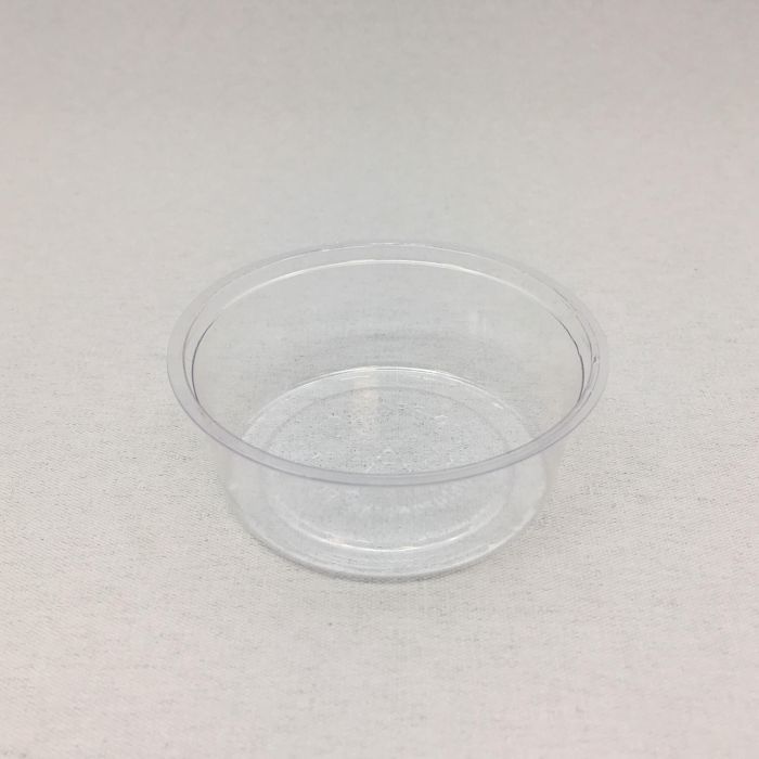 Sauce cup, transparent PET, 80ml 100 pcs