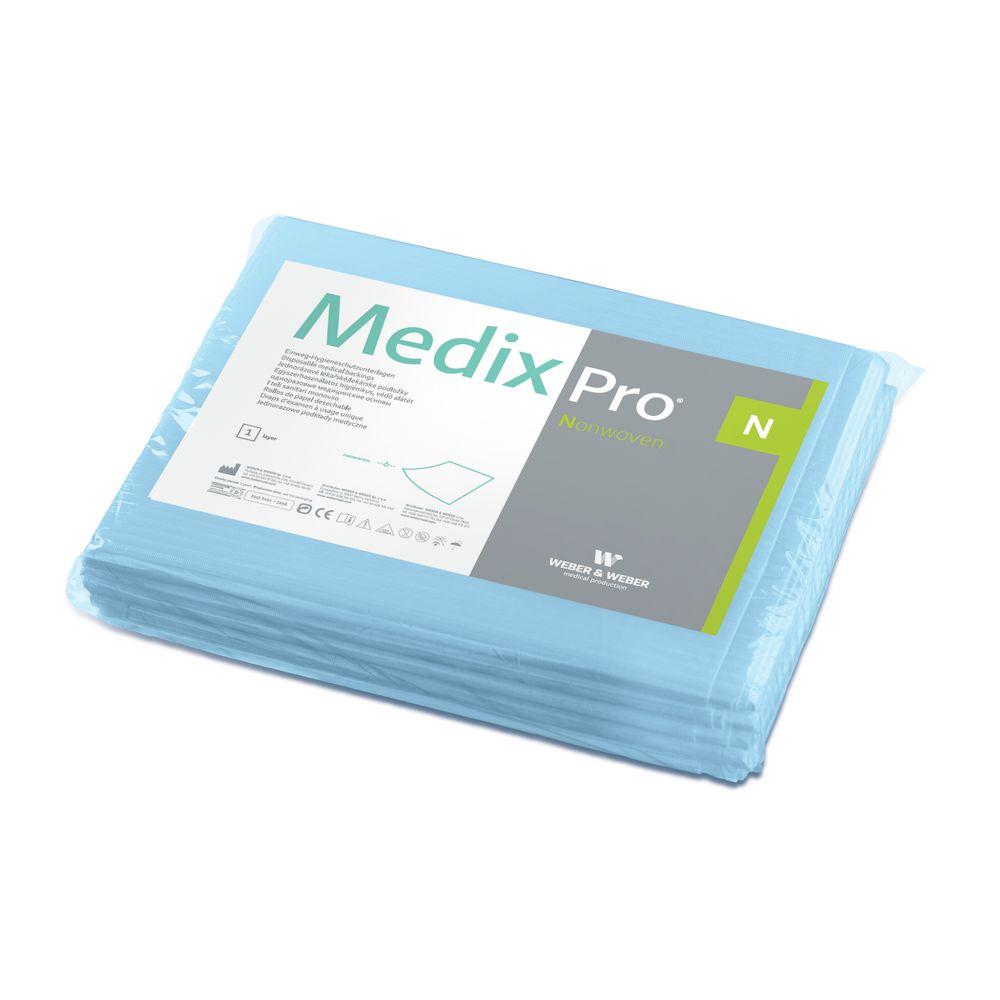 Medical sheets of nonwoven Blue