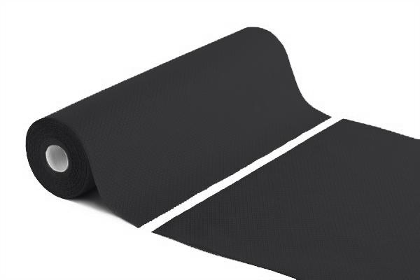 Medical couch roll of paper Black