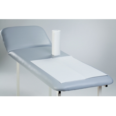 Medical couch roll paper-foil White