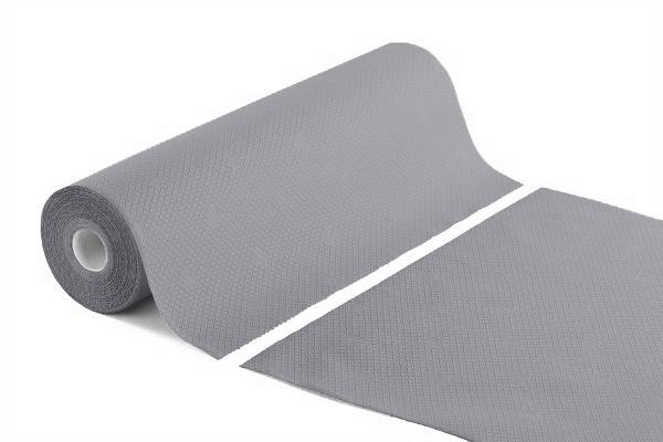 Medical couch roll of paper Gray