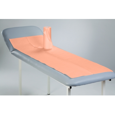 Medical couch roll paper-foil Apricot