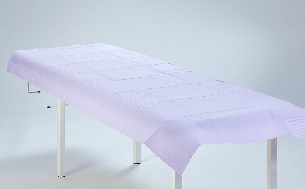 Medical sheets of paper-foil Mauve