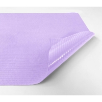 Medical couch roll paper-foil Mauve - 2