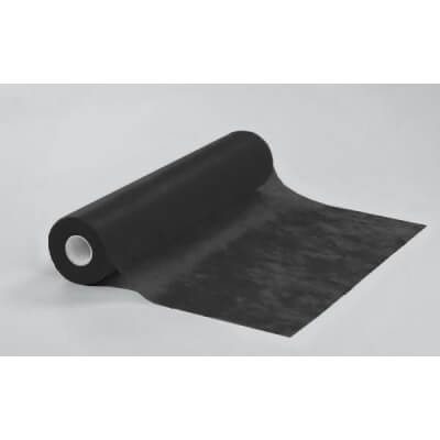 Medical couch roll of nonwoven Black