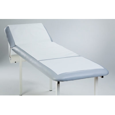 Medical couch roll of paper-nonwoven White