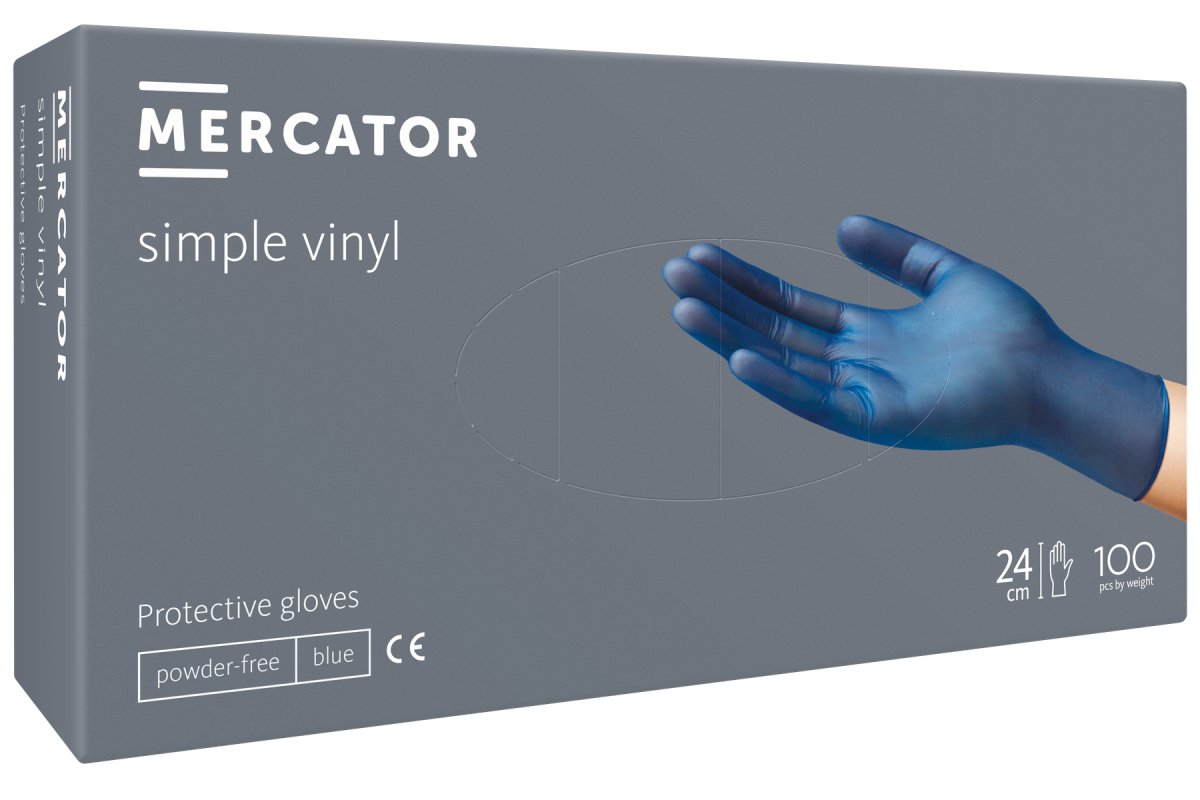 MERCATOR simple vinyl (pf blue)