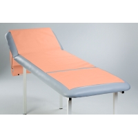 Medical couch roll of paper-foil Apricot - 1