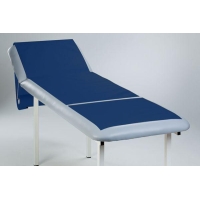 Medical couch roll of paper-foil Navy blue - 1