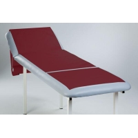 Medical couch roll of paper-foil Maroon - 1