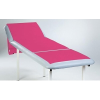 Medical couch roll of paper-foil Fuchsia - 1