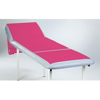Medical couch roll of paper-foil Fuchsia