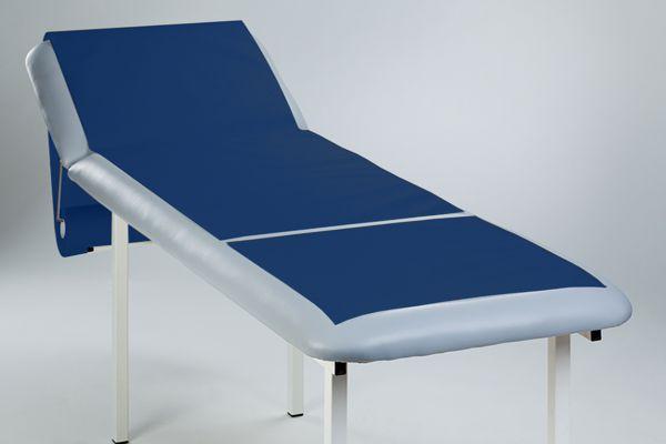 Medical couch roll of paper-foil Navy blue